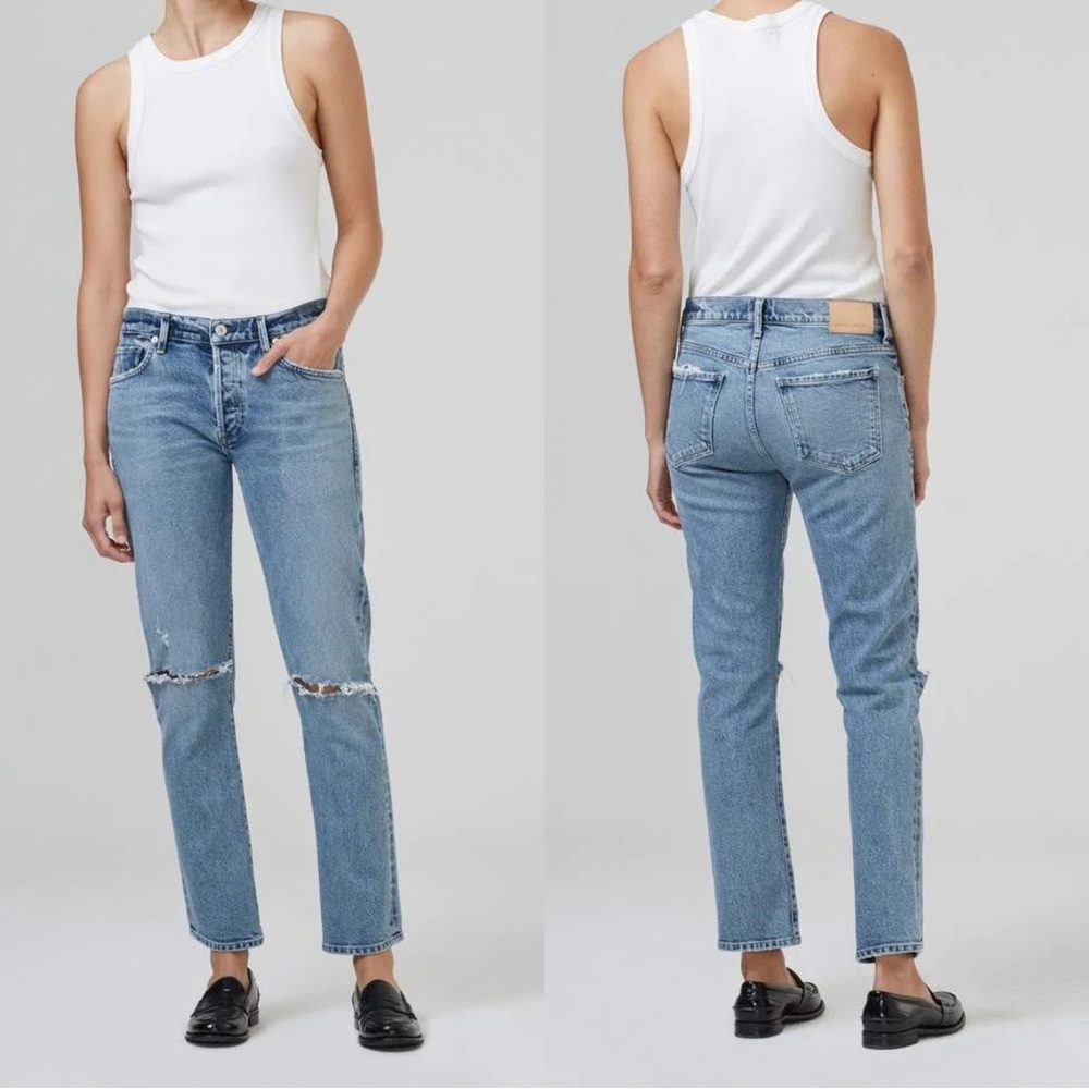 Citizens of Humanity Emerson Slim Boyfriend Jeans - Freeport - Picture 3 of 14
